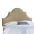 Upholstered California King Headboard in Linen Sandstone