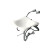 Dolce Vita Vessels Lavatory With Black Iron(Tm) Underside in White