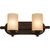 2 Light Wall Oiled Bronze Incandescent Bathroom Vanity