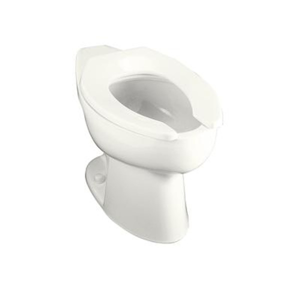 Highcrest(Tm) Elongated Toilet Bowl With Rear Spud in White