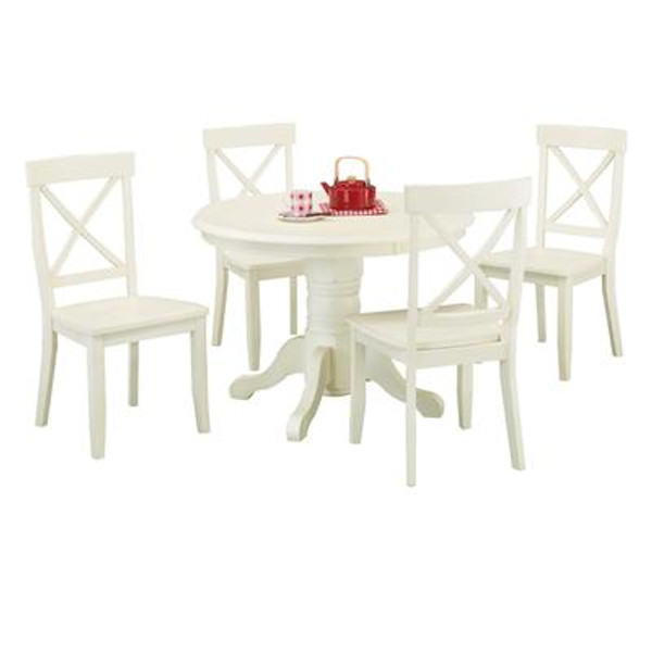 White Oak 5pc Dining Set