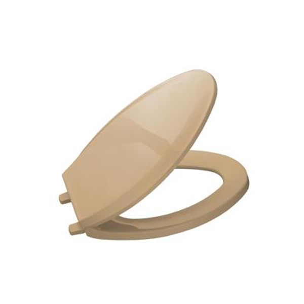 Lustra(Tm) Elongated Toilet Seat in Mexican Sand