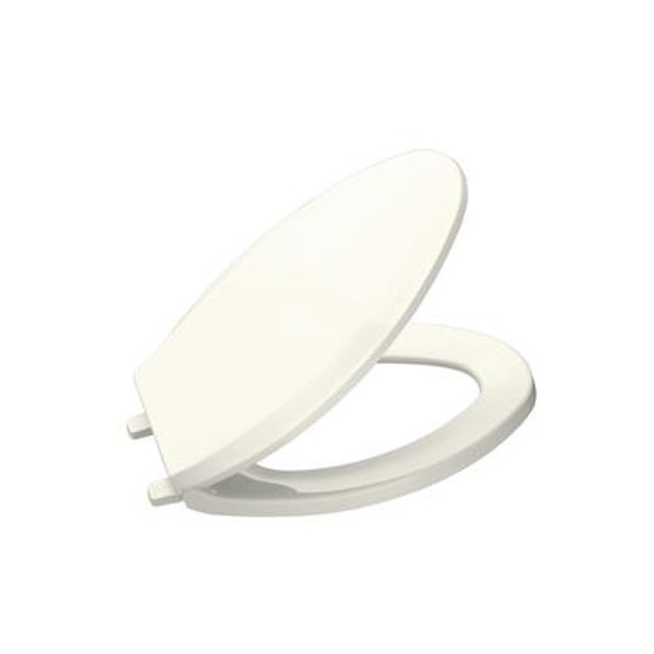 Lustra(Tm) Elongated Toilet Seat in Biscuit