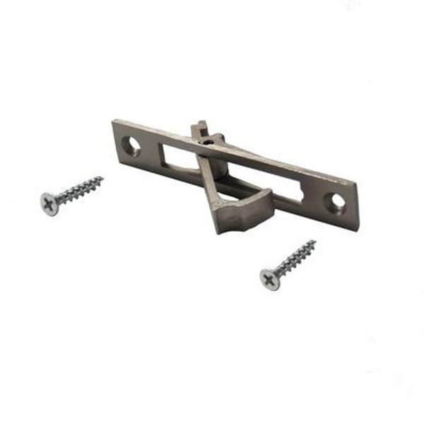 Pocket Door Edge Pull Satin Nickel