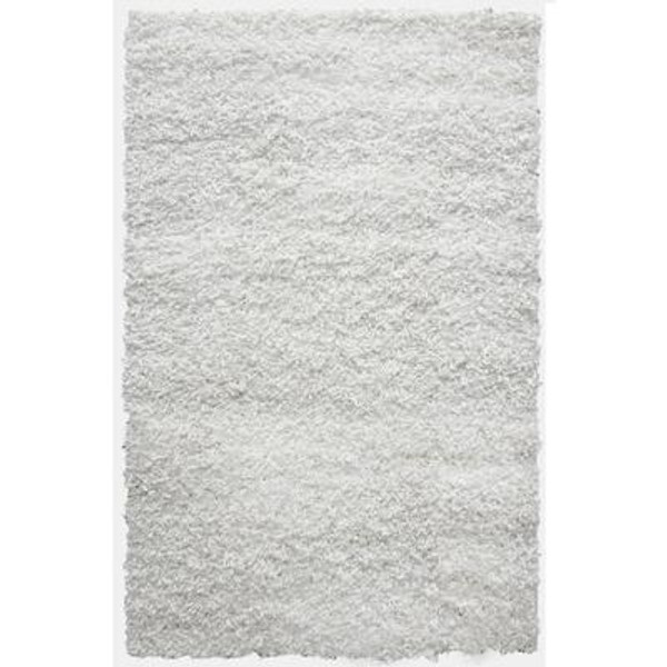 White Comfort Shag 8 Ft. x 10 Ft. Area Rug