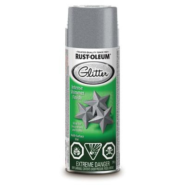 Specialty Glitter Aerosol Silver