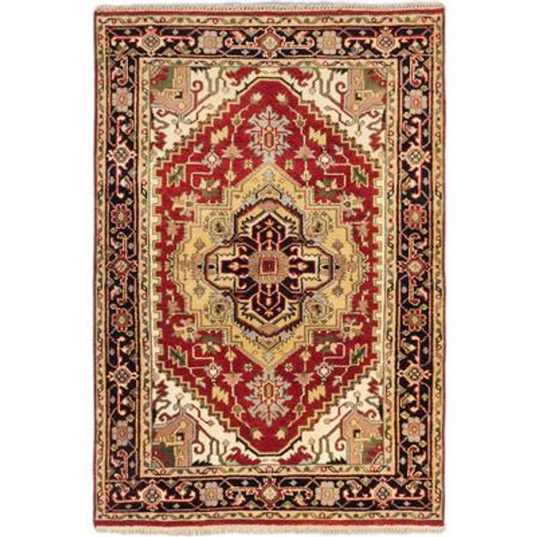 Hand-knotted Batul Rug - 4 Ft. 1 In. x 6 Ft. 0 In.