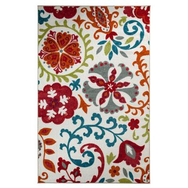 Idas Garden 60 Inch x 96 Inch Rug