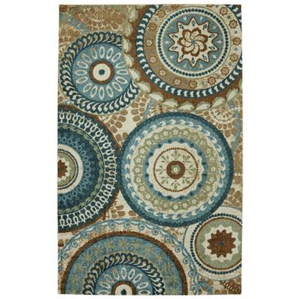 Forest Suzani Multi 96 Inch x 120 Inch Rug