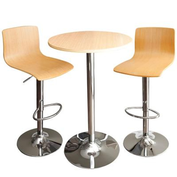 MELROSE Bar and Table 3pc Set