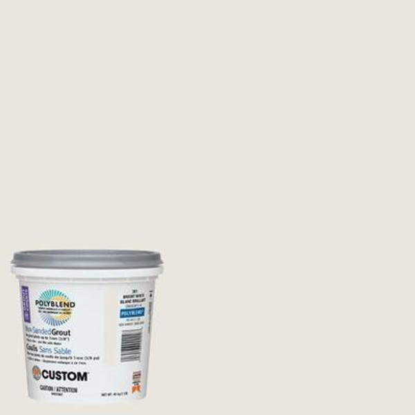 #381 Bright White Non-Sanded Grout 1 Lb.