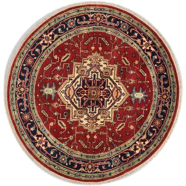 Hand-knotted Batul Rug - 5 Ft. x 5 Ft. 0 In.