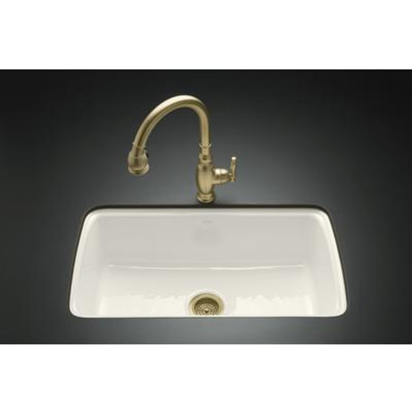 Cape Dory Undercounter Kitchen Sink in Biscuit