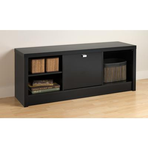 Black Series 9 Designer Cubbie Bench with Door