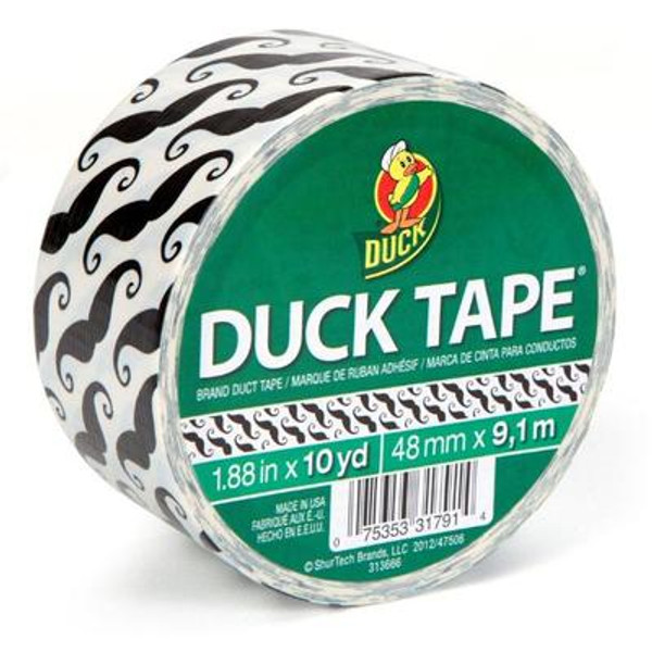 Mustache Duck Tape