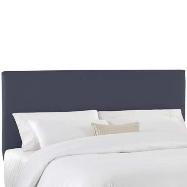 Twin Slip Cover Headboard in Navy