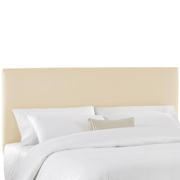 Twin Slip Cover Headboard in Natural