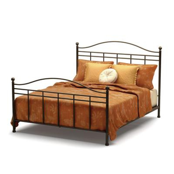 Prairie Collection Queen Metal Bed