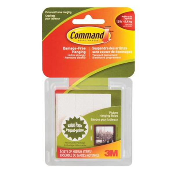 Command Medium Picture Hanging Strips