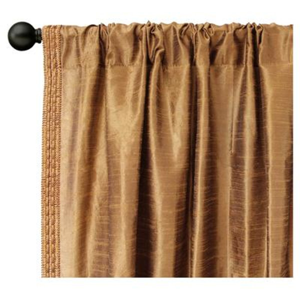 Faux Silk Mink Curtain - 44 Inches x 84 Inches