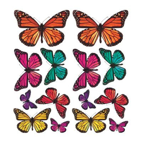 Butterfly 3-D Wall Decals