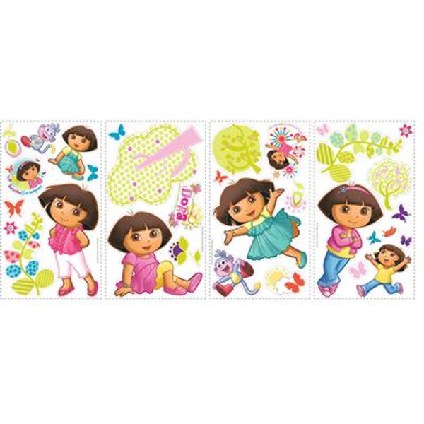 Nickelodeon -Dora the Explorer Peel & Stick Wall Decals