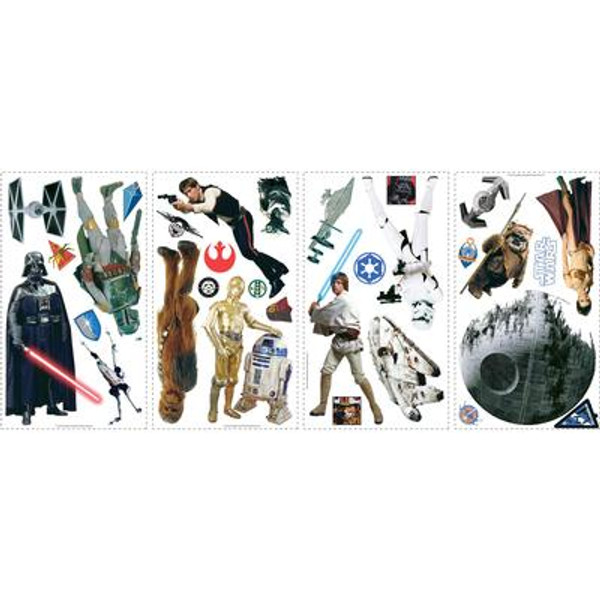 Star Wars Classic Peel & Stick Wall Decals