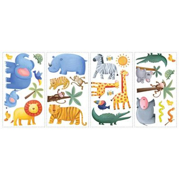 Jungle Adventure Peel & Stick Wall Decals