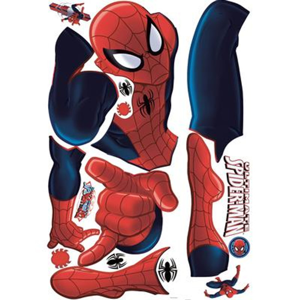Marvel-Ultimate Spiderman Peel & Stick Giant Wall Decal