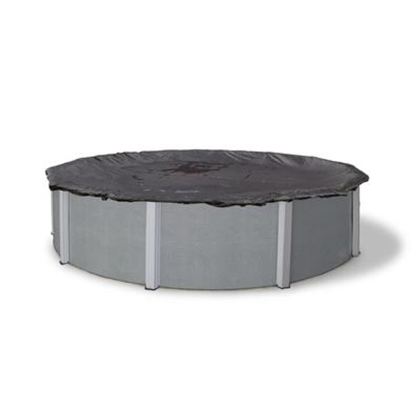 24 Feet Round Rugged Mesh Above Ground Pool Winter Cover