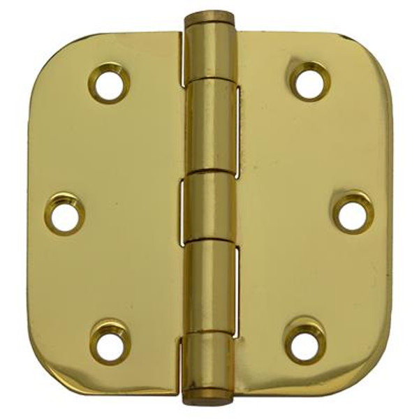 3 Inch  Solid Brass 5/8rd Door Hinge