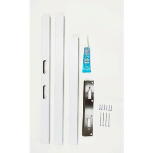 Dusco Safe Door Systems - White Paint Grade Finish Channel