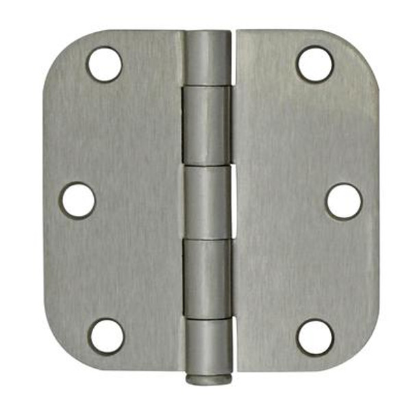 3 Inch  Satin Nickel 5/8rd Door Hinge