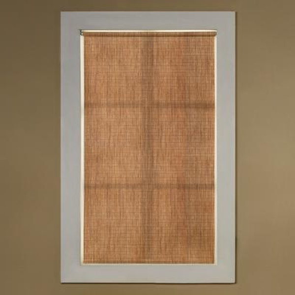 Levolor Cut to Size Decorative Cinnamon Roller Shade; 37 Inch x 72 Inch