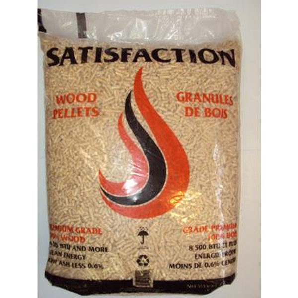 Wood Pellet Fuel Premium Satisfaction  40 lbs