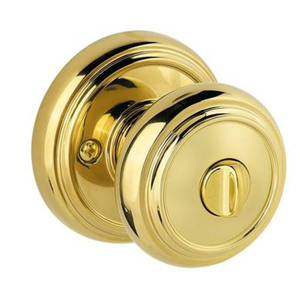 Prestige Alcott Polished Brass Bed/Bath Knob