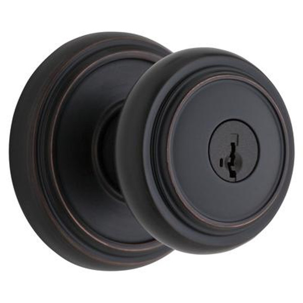 Wickham Entry Knob in Venetian Bronze