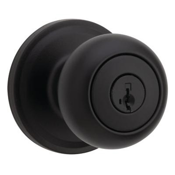 Troy Entry Knob in Iron Black