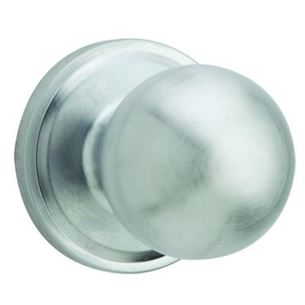 Huntington Passage Knob in Satin Chrome