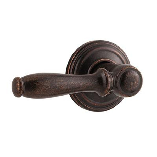 Ashfield Passage Lever in Rustic Bronze