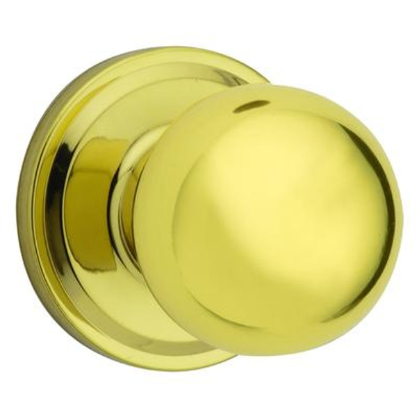 Huntington Passage Knob in Polished Brass