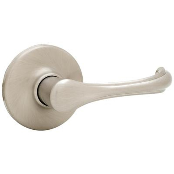 Alfini Passage Lever in Satin Nickel