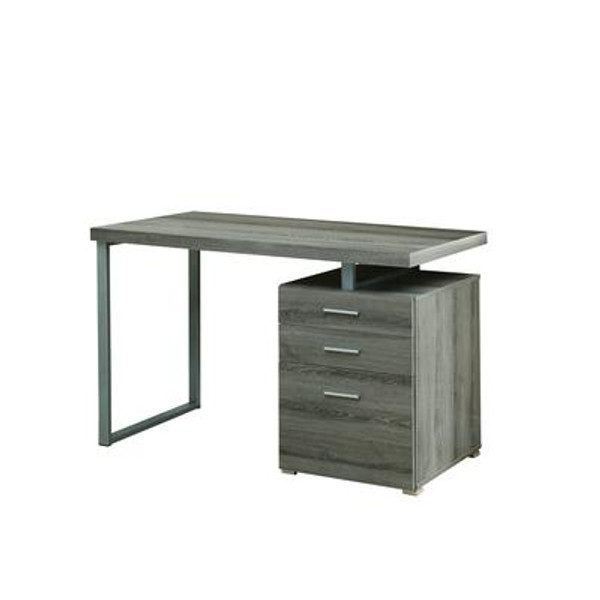 Computer Desk - 48''L / Dark Taupe Left Or Right Facing