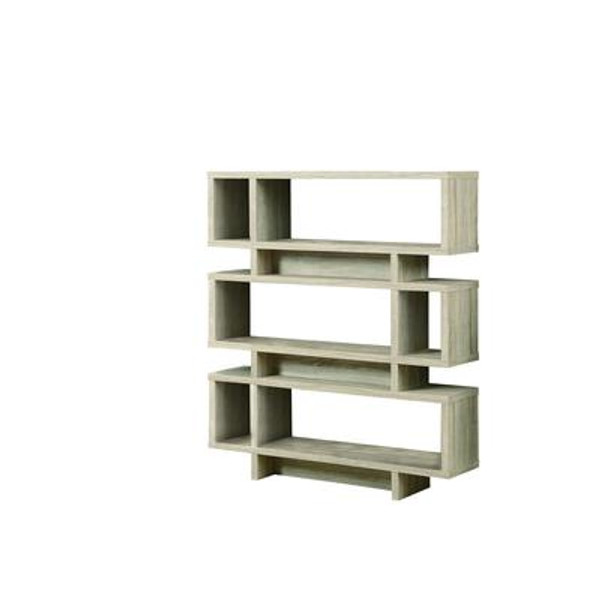 Bookcase - 55''H / Natural Modern Style