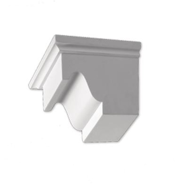 4 Inch x 5-1/16 Inch x 7-1/4 Inch Primed Polyurethane Dentil Block