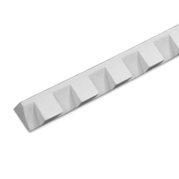 5/8 Inch x 1-1/4 Inch x 60 Inch Primed Polyurethane Dentil Trim Moulding