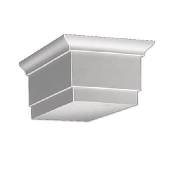 6 Inch x 9-1/4 Inch x 15 Inch Primed Polyurethane Dentil Block