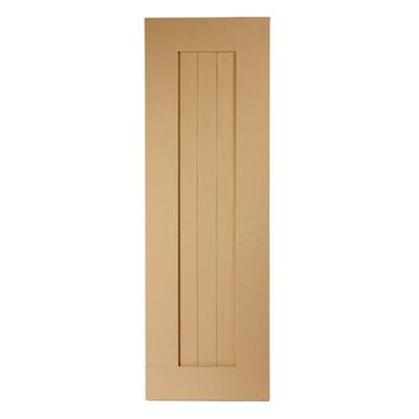 46 Inch x 15 Inch x 1 Inch Wood Grain Texture 3-Plank Board and Batten Shutter