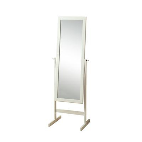 Mirror - 60''H / White Wood Frame