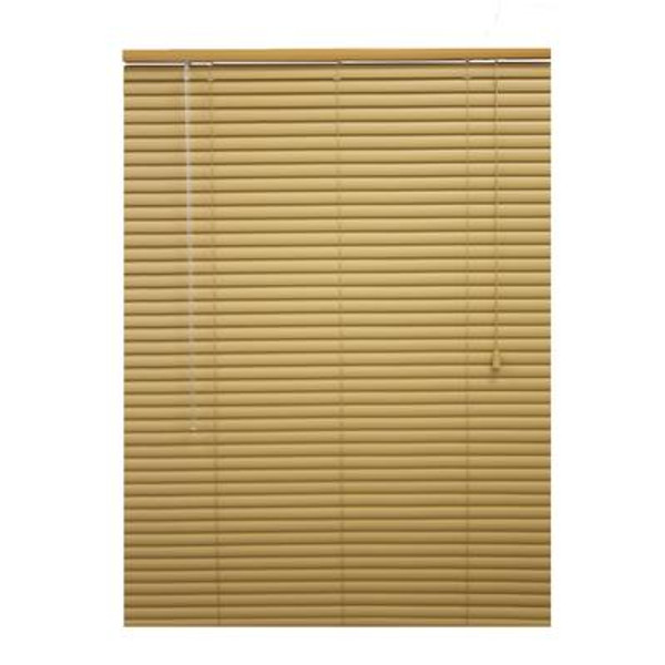 30x72 Khaki 1 3/8 in. Premium Vinyl Blind (Actual width 29.5 in.)